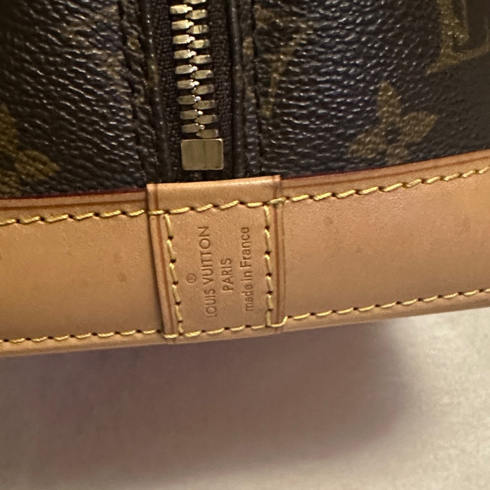 Louis Vuitton Brown and Tan Satchel - Picture 4 of 8
